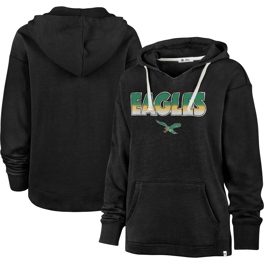 Philadelphia Eagles Antigua Victory Pullover Hoodie - Black