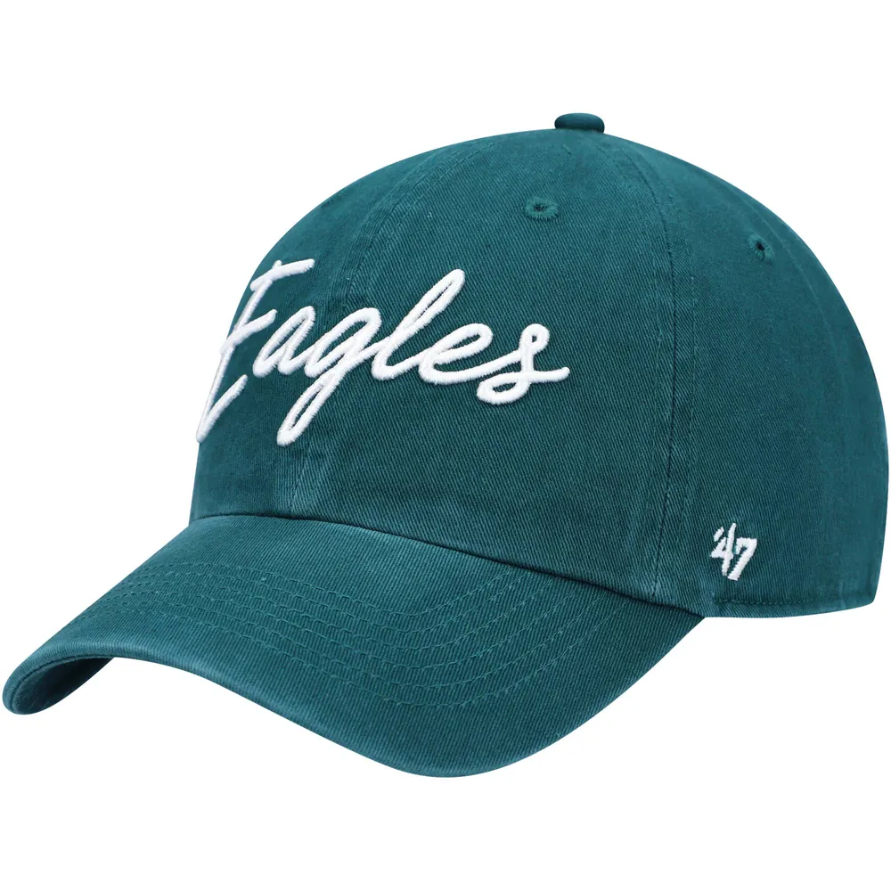 Lids Philadelphia Eagles '47 Women's Vocal Clean Up Adjustable Hat - Green