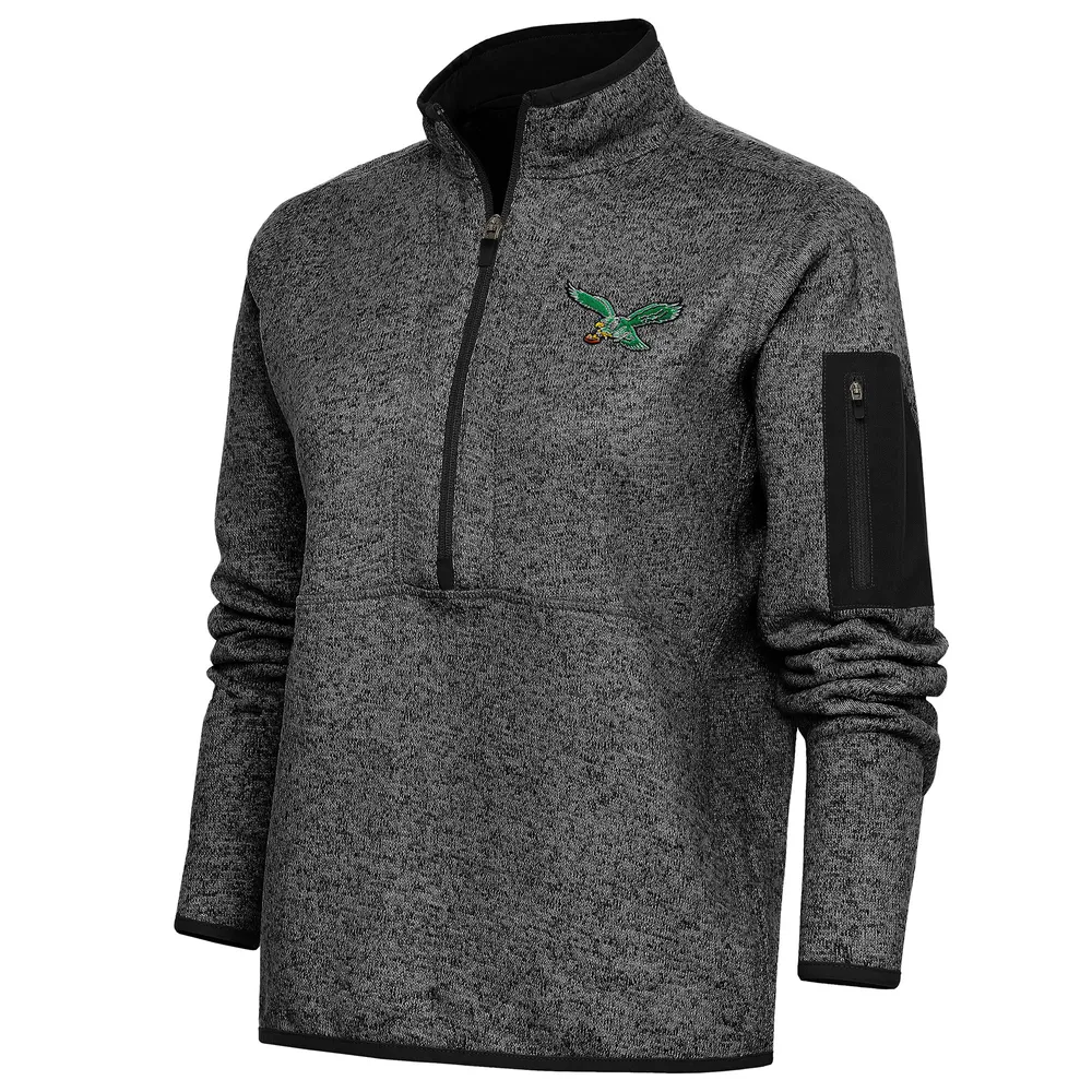 Buffalo Bills Antigua Women's Closure Full-Zip Vest - Heathered Charcoal