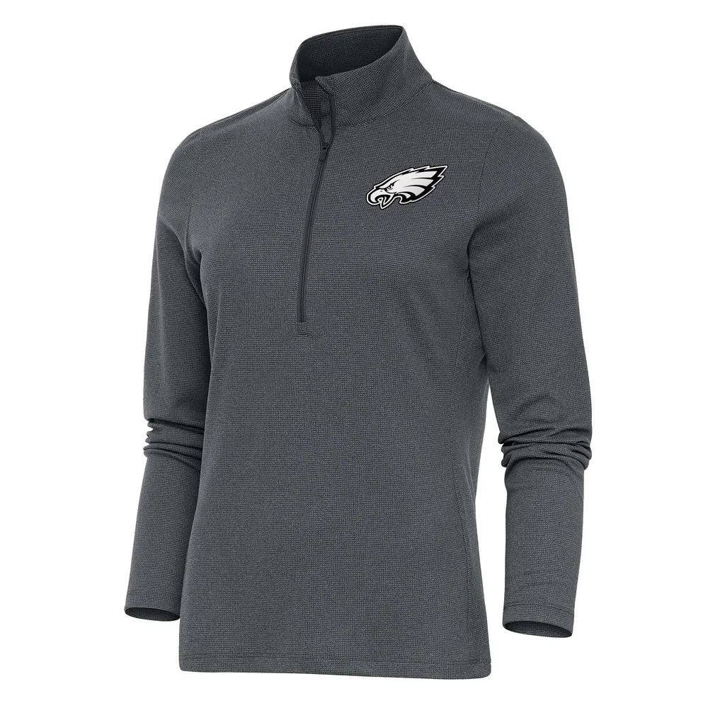 Men's Nike Heather Black Philadelphia Eagles Sleeveless Pullover Hoodie