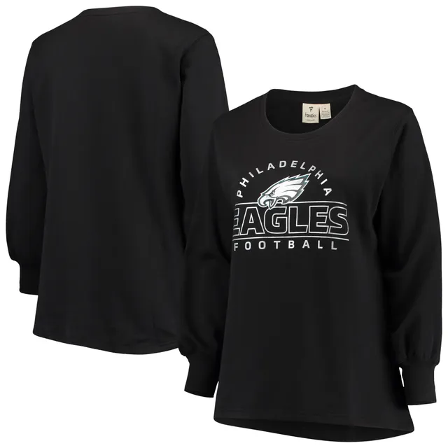 Men's '47 Charcoal Philadelphia Eagles Locked In Headline Pullover  Sweatshirt