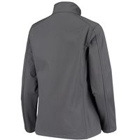 Women's Charcoal Philadelphia Eagles Full-Zip Sonoma Softshell Jacket