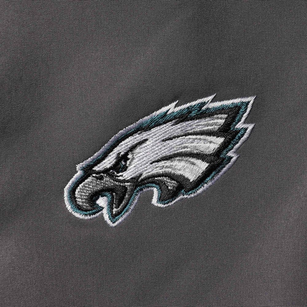 Women's Charcoal Philadelphia Eagles Full-Zip Sonoma Softshell Jacket