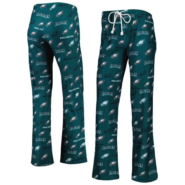 Philadelphia Eagles Concepts Sport Women's Accolade Flannel Pants -  Midnight Green/Black