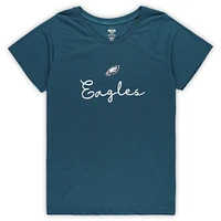 Ensemble t-shirt et pantalon Concepts Sport Philadelphia Eagles pour femme