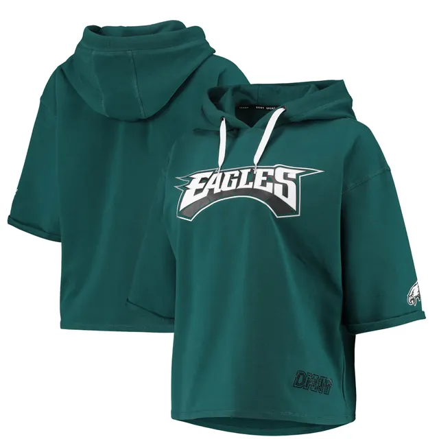 Lids Philadelphia Eagles DKNY Sport Women's Lana Cropped Half