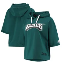 Toddler Midnight Green Philadelphia Eagles Football Pullover Hoodie