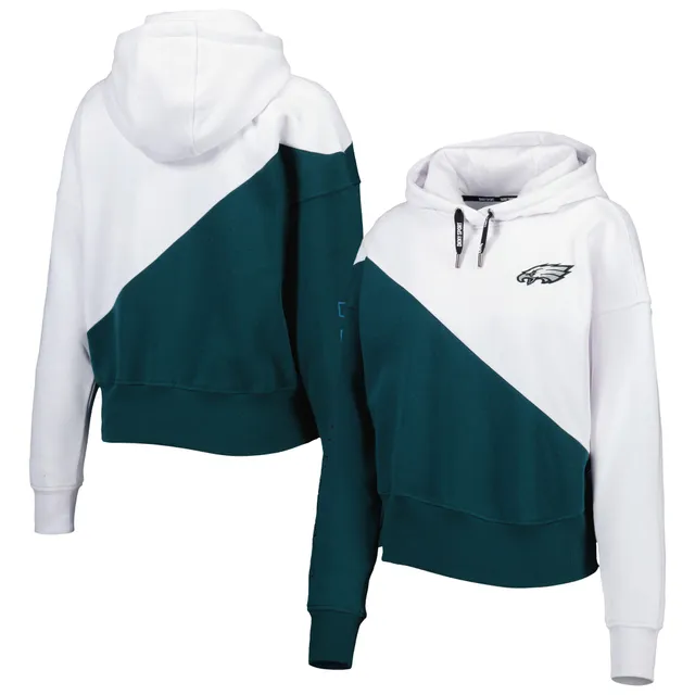 Philadelphia Eagles WEAR by Erin Andrews Women's Pullover Sweater -  White/Midnight Green