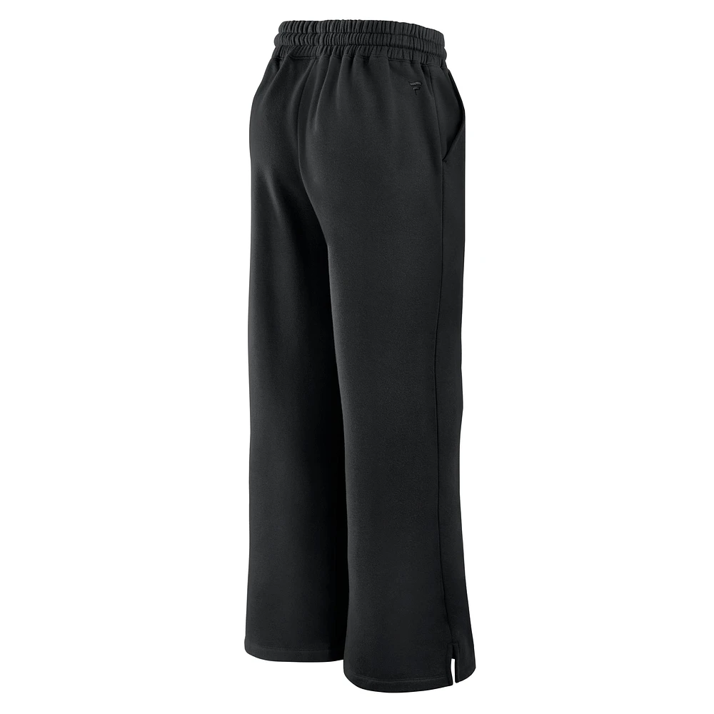 Women's Fanatics Black Philadelphia Eagles Elements Fleece Sweatpants