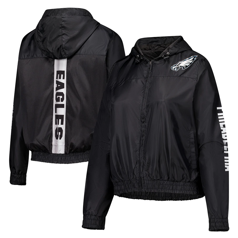 Women's Fanatics Black Philadelphia Eagles Full-Zip Jacket