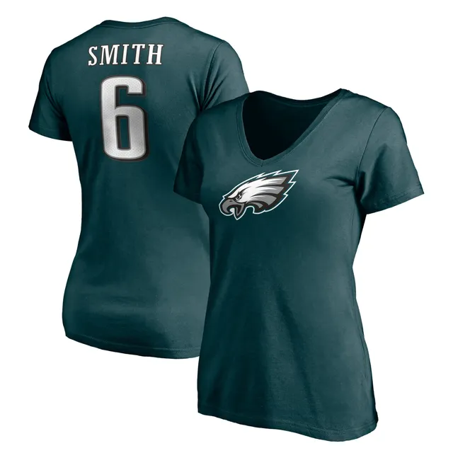 Philadelphia Eagles Fanatics Branded Women's Ombre Long Sleeve T-Shirt -  Midnight Green/Black