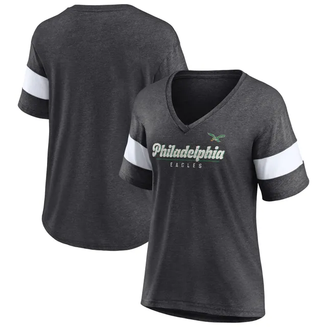 Lids Philadelphia Eagles Fanatics Branded Women's Plus Lace-Up V