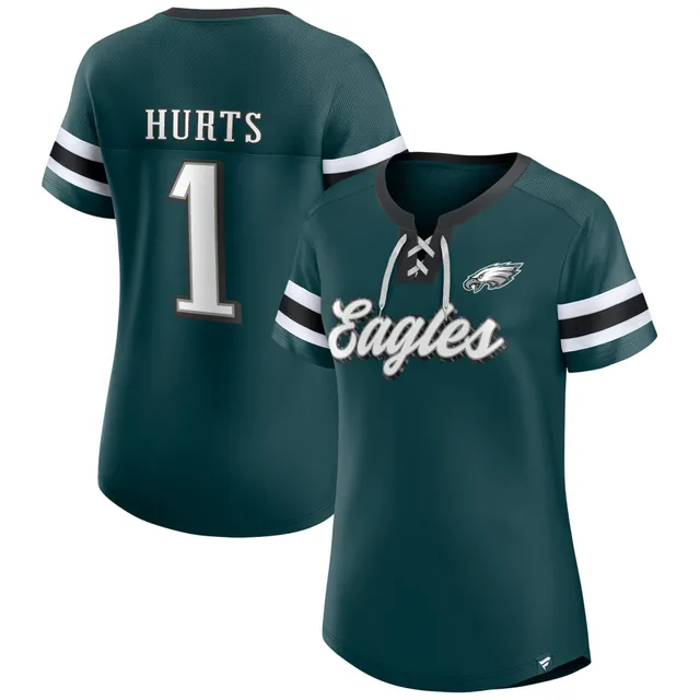 Youth Jalen Hurts Midnight Green Philadelphia Eagles Player Name & Number T- Shirt 