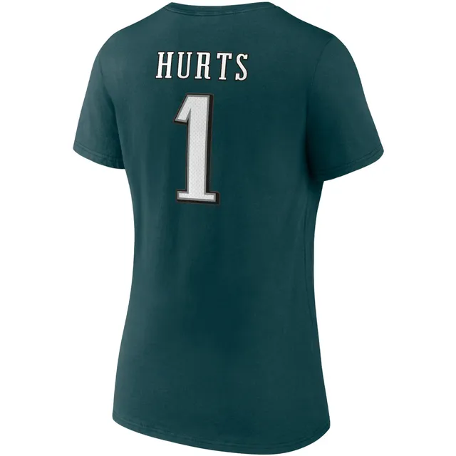 Men's Majestic Threads Jalen Hurts Black Philadelphia Eagles