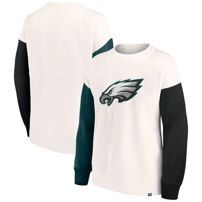 Lids Philadelphia Eagles Nike Women's Historic Performance Pullover Hoodie  - Cream