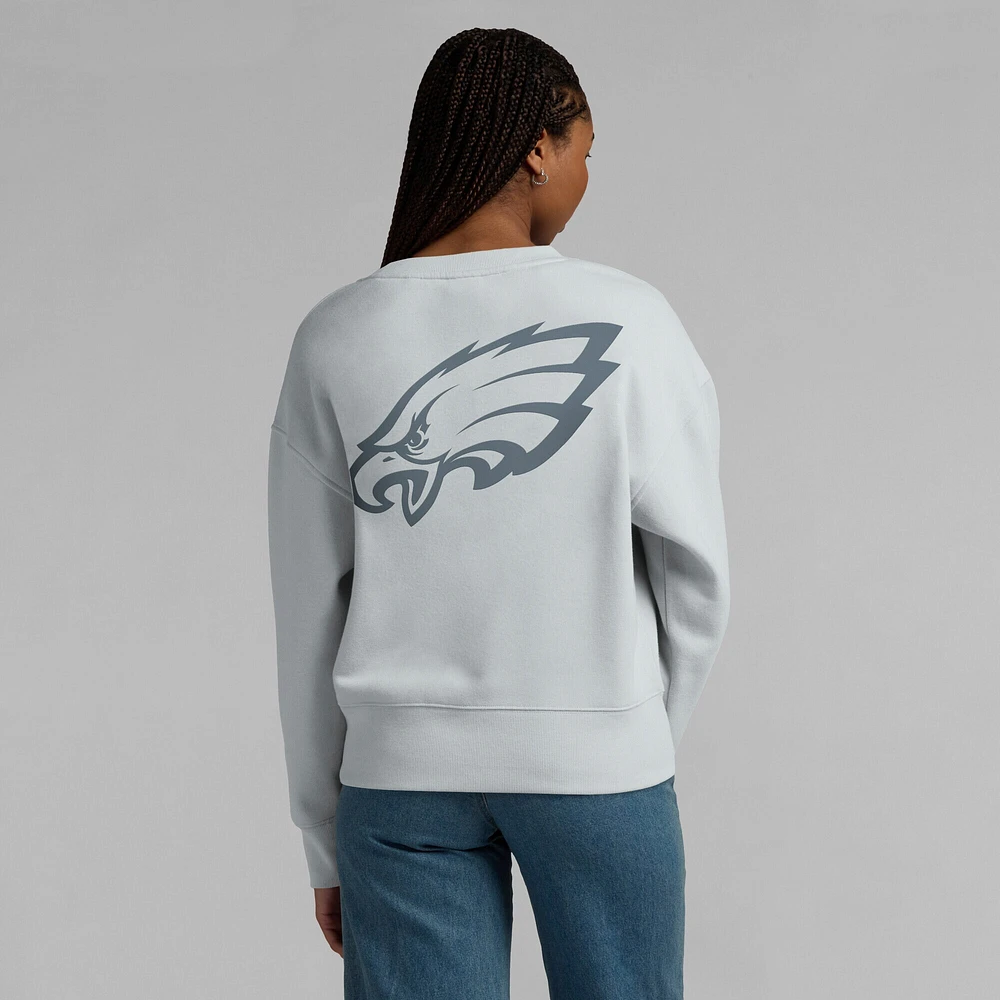 Sweat-shirt à capuche gris Philadelphia Eagles Elements pour femme Fanatics