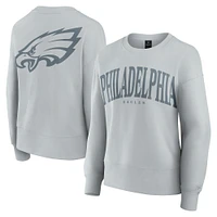 Sweat-shirt à capuche gris Philadelphia Eagles Elements pour femme Fanatics