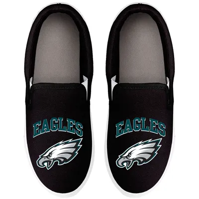 Philadelphia Eagles FOCO Women's Big Logo Slip-On Sneakers