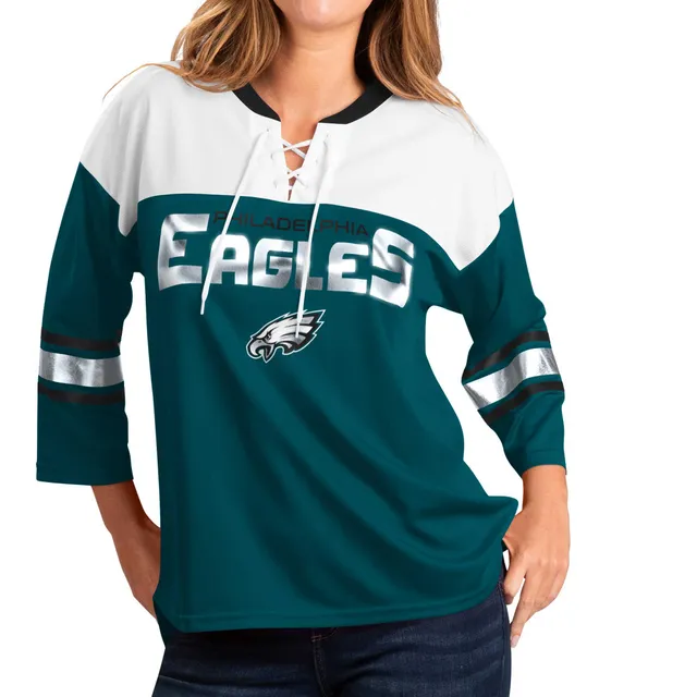 Nike Fashion (NFL Philadelphia Eagles) Women's 3/4-Sleeve T-Shirt.