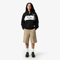 Veste zippée quart de tour noire pour femme des Philadelphia Eagles Mitchell & Ness
