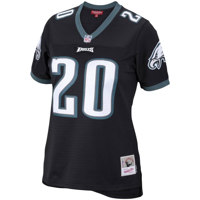 Maillot d'équipe réplique noir Mitchell & Ness Brian Dawkins des Eagles de Philadelphie pour femmes