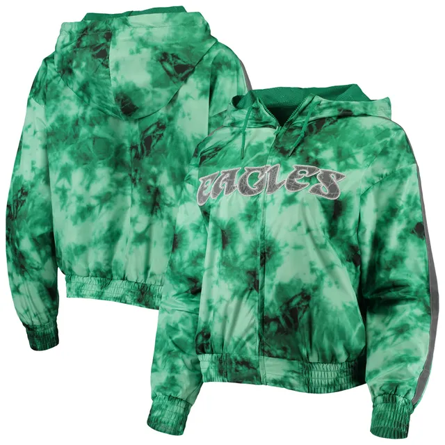 Lids Seattle Seahawks Mitchell & Ness Women's Galaxy Full-Zip Windbreaker  Hoodie Jacket - Neon Green