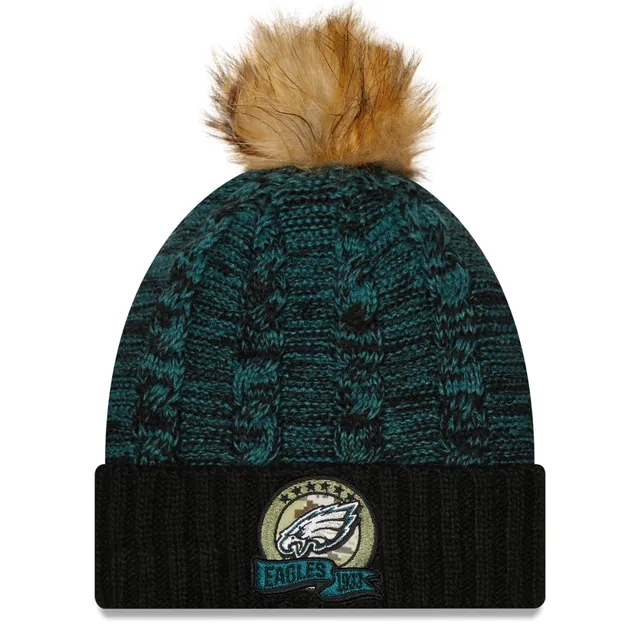 Green Bay Packers Fanatics Branded Women's Cuffed Knit Hat with Pom - Green