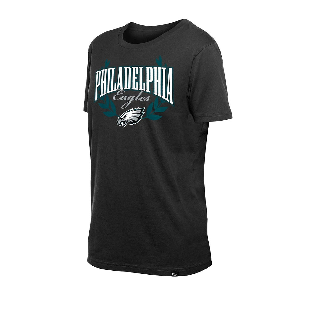 Women's New Era Black Philadelphia Eagles 2025 NFL Draft T-Shirt