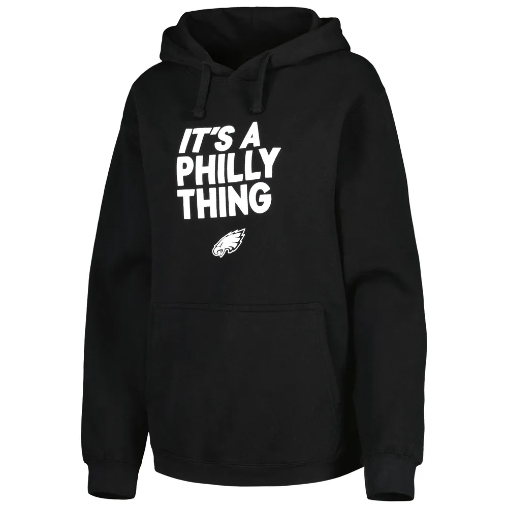 New era NFL Team Logo Philadelphia Eagles Hoodie Black