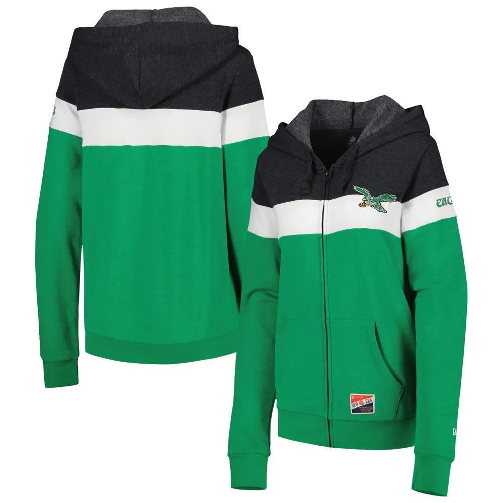 New Era / Women's Philadelphia Eagles Fleece Black Pullover Hoodie