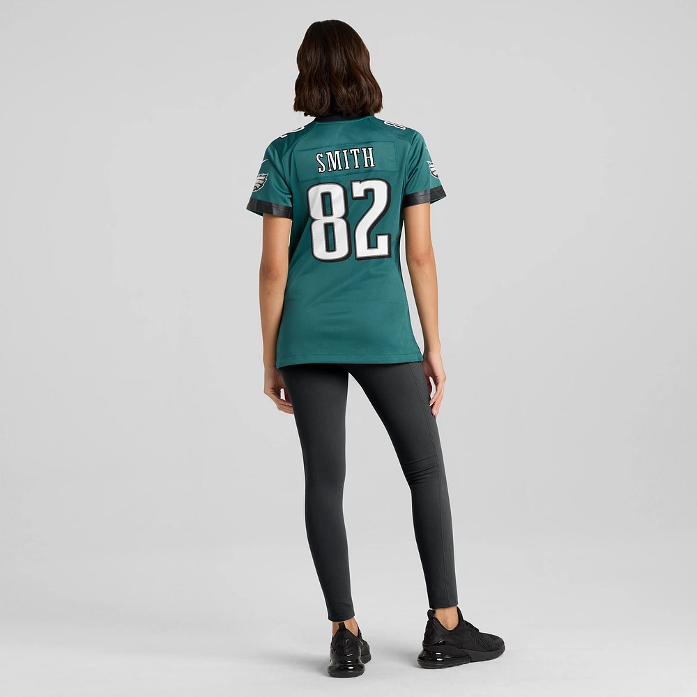 Maillot de match Nike Ainias Smith pour femme, vert nuit, Philadelphia Eagles