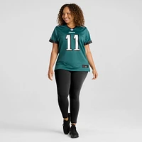 Nike A.J. Femme Maillot de match l'équipe des Eagles Philadelphie, marron, vert minuit