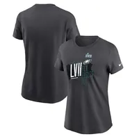 Men's Fanatics Branded Black Philadelphia Eagles Super Bowl LVII Varsity  Roster T-Shirt