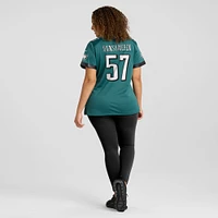 Maillot de match Nike Ben VanSumeren pour femme, vert nuit, Philadelphia Eagles