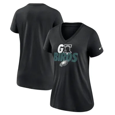 Women's Nike Black Cincinnati Bengals Hometown Collection Tri-Blend V-Neck  T-Shirt