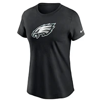 Women's Nike Black Philadelphia Eagles  Primary Logo T-Shirt