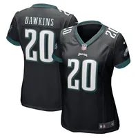 Women's Mitchell & Ness Brian Dawkins Black Philadelphia Eagles Legacy  Replica Team Jersey