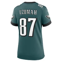 Women's Nike C.J. Uzomah Midnight Green Philadelphia Eagles Team Game Jersey