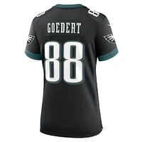 Maillot de match alternatif Nike Dallas Goedert pour femme, noir, Philadelphia Eagles