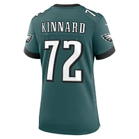 Women's Nike Darian Kinnard Midnight Green Philadelphia Eagles Team Game Jersey