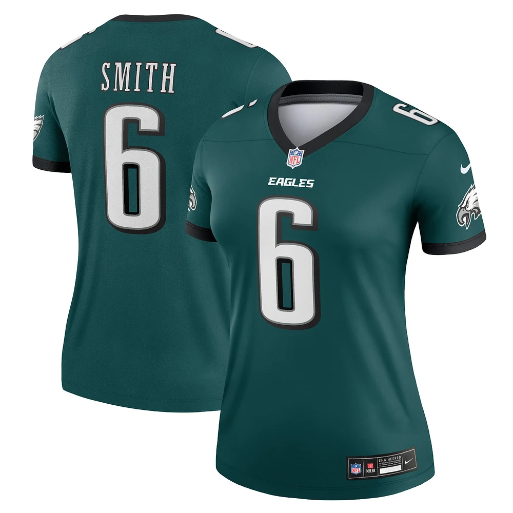 Women's Nike DeVonta Smith Midnight Green Philadelphia Eagles Legend Player Performance Top