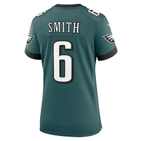 Maillot de match l'équipe Nike DeVonta Smith pour femme, vert minuit, des Eagles Philadelphie