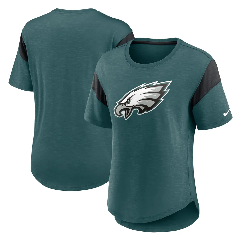 Lids Philadelphia Eagles Nike Women's Team T-Shirt - Midnight Green