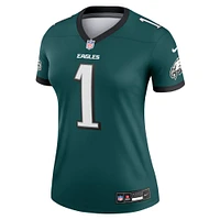 Haut Nike Jalen Hurts Midnight Green pour femme, joueur légendaire des Philadelphia Eagles