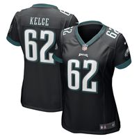 Women's Nike Jason Kelce Black Philadelphia Eagles Player Game Jersey