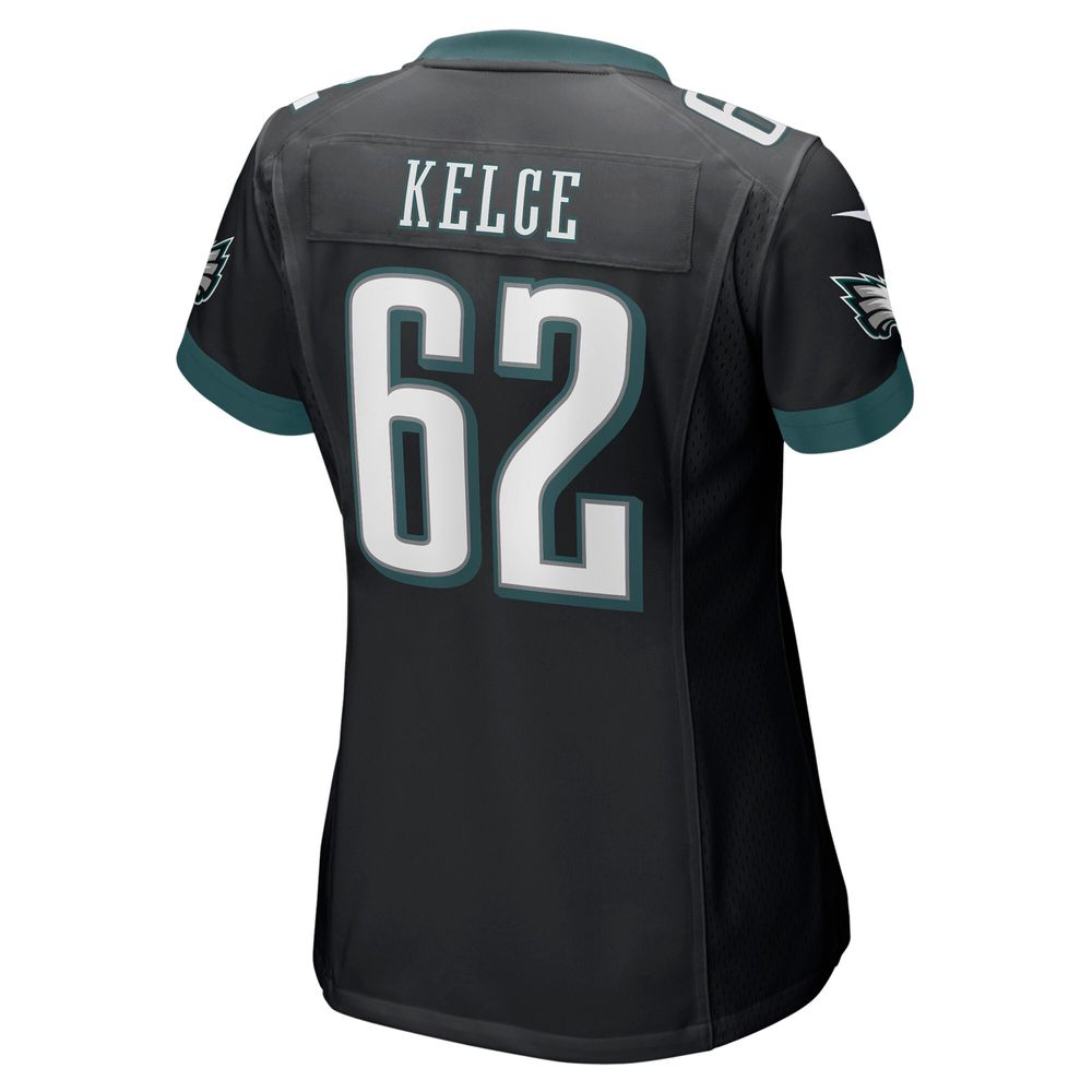 Women's Nike Jason Kelce Black Philadelphia Eagles Player Game Jersey