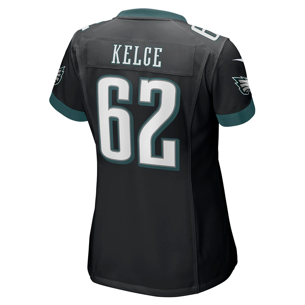 Women's Nike Jason Kelce Black Philadelphia Eagles Player Game Jersey