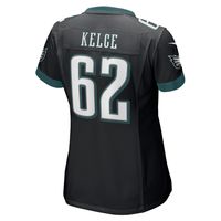 Women's Nike Jason Kelce Black Philadelphia Eagles Player Game Jersey