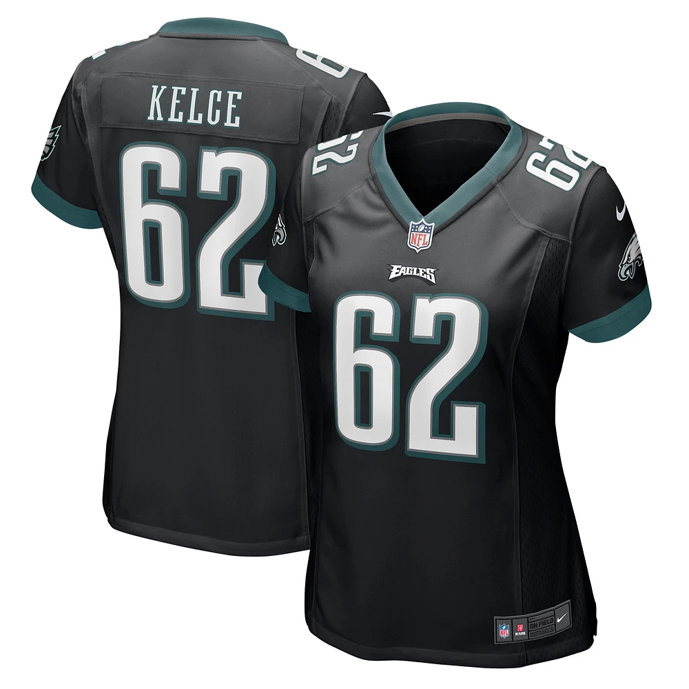Women's Nike Jason Kelce Black Philadelphia Eagles Player Game Jersey