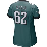 Women's Nike Jason Kelce Green Philadelphia Eagles Game Jersey